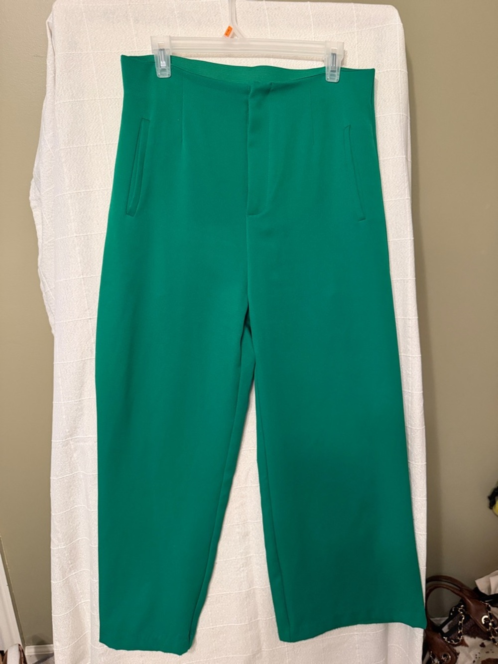 glam Emerald Green Pants